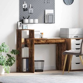 vidaXL Mesa Carvalho Defumado 100 x 40 x 90 cm Madeira processada