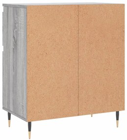 Aparador 60x35x70 cm derivados de madeira cinzento sonoma