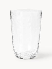Copos artesanais com superfície irregular Hammered, 4 uni.