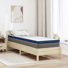 vidaXL Protetores de Colchão Branco e Azul 80 x 200 cm