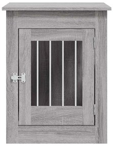 Móvel casota para cão 55x80x68 derivados madeira cinza sonoma