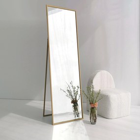 Espelho Cheval Cool – Dourado – 50x170x60 cm