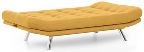 Sofá-Cama de 3 Lugares Misa – Mostarda – 200 cm