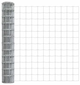 Cerca Euro com 7 postes em espeto 1,2 x 10m em aço galvanizado