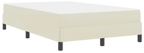 Cama Outros Creme 100 x 200 cm Couro sintético