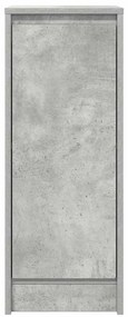 Aparador 29,5x34x76 cm derivados de madeira cinza cimento