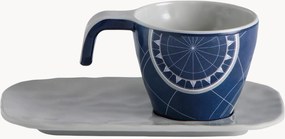 Chávenas de café expresso com pires Pacific, conjunto de 6