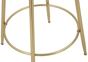 MESA DE BAR Ø 60X105 CM DOURADA
