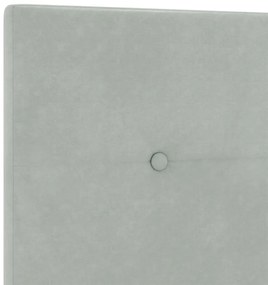 Luz de Painel LED vidaXL Cinza Claro 80 cm Veludo