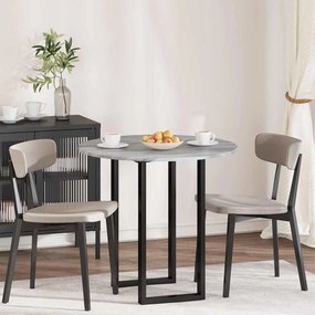 vidaXL Tampo de Mesa Sonoma cinzento 80 x 80 x 1,5 cm