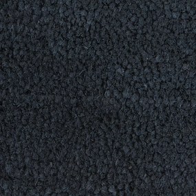 Tapete de porta 90x150 cm fibra de coco tufada cinzento escuro