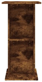 Suporte aquário 60,5x36x72,5 cm deriv. madeira carvalho fumado