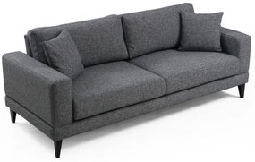**** Sofá-Cama 3 Lugares Nordic – Cinzento Escuro – 210x90x85 cm

**
