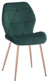 Cadeira Sesel Veludo - Verde