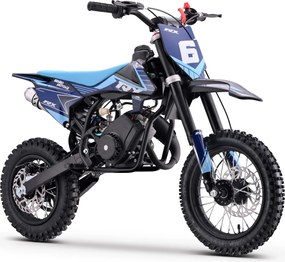Moto Cross Gasolina para crianças BNO Motors Cross TRX 60 cc Azul