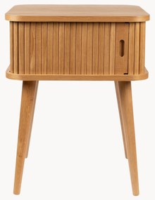Mesa de cabeceira de madeira Barbier
