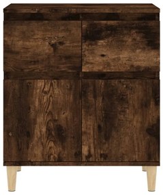 Aparador 60x35x70 cm derivados de madeira carvalho fumado