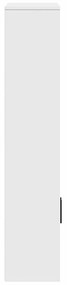 Estante 60x24x120 cm derivados de madeira branco