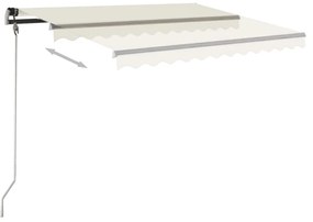 Toldo automático independente 450x350 cm cor creme