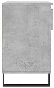 Sapateira 70x36x60 cm derivados de madeira cinzento cimento