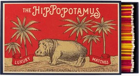 Caixa de fósforos de design Hippopotamus