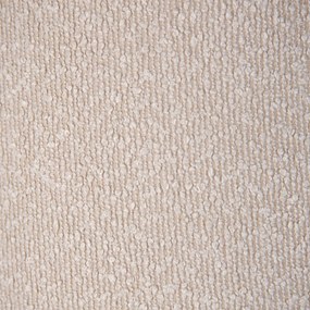 Candeeiro suspenso preto com tecido Teddy bege 35cm 3-luzes - Cava