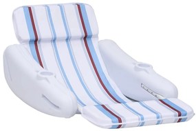 Cadeira de piscina flutuante 140x83x60 cm