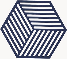 Bases para copos em silicone Hexagon, conjunto de 6