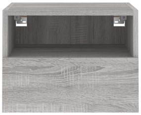 Móveis parede TV 2 pcs 40x30x30 cm deriv. madeira cinza sonoma