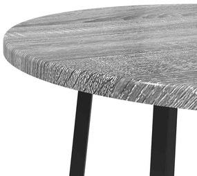 Conjunto de Mesas Laterais 2 pcs Cinza Sonoma em Madeira de Engenheira