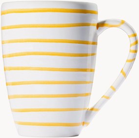Caneca de pequeno-almoço artesanal Gelbgeflammt