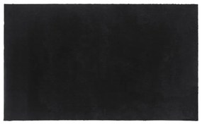 Tapete de porta 90x150 cm fibra de coco tufada cinzento escuro