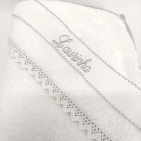 Toalha Banho Com Renda Personalizado