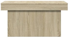 Mesa de centro 100x55x40 derivados de madeira carvalho sonoma