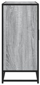 Aparador 92x35x76 cm derivados de madeira cinzento sonoma