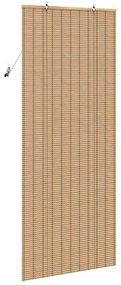 Persianas e Sombras para Janela Marrom Claro 100 x 220 cm Bambu