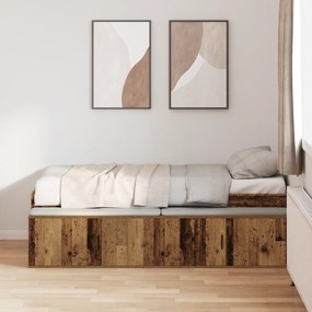 Estrutura de Cama Madeira Velha 75x190 cm