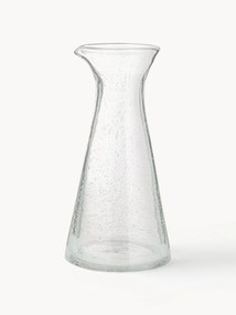 Jarro de água em vidro artesanal com bolhas de ar decorativas Bubble, 800 ml