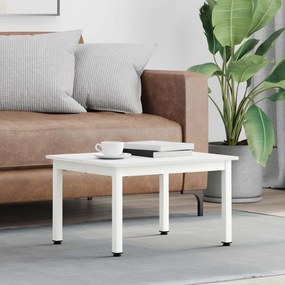 vidaXL Mesa de centro Branco 60 x 50 x 36 cm