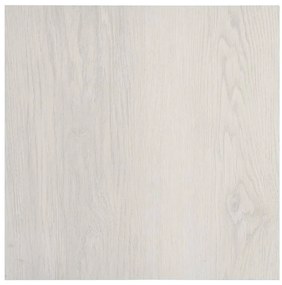 Tábuas de soalho autoadesivas 55 pcs 5,11 m² PVC bege