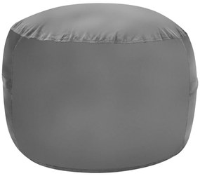 Pufe Sofá almofadado com almofada de esponja com capa macia para quarto de dormir Escritório  92 x 92 x 61 cm Cinzento