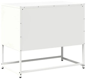 Móvel de TV 68x39x60,5 cm aço branco