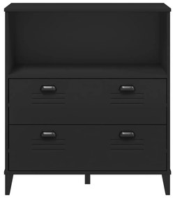 Estante VIKEN 80x40x90 cm derivados de madeira preto
