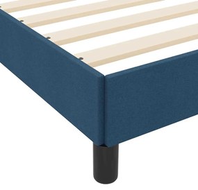 Cama Box Outros Azul 160 x 200 cm tecido