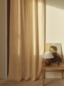 Cortina transparente jacquard multi-banda Tina, L 140 cm