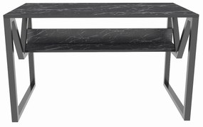 Secretária Lona – Preto – 120 cm x 72,8 cm x 60 cm