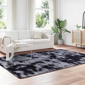Tapete shaggy de pelo alto NAVARRA 200x290 cm cinzento-escuro