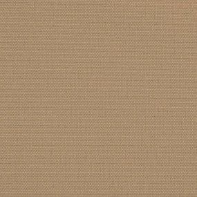 Guarda-sol de jardim com poste de aço 268x268x226 cm castanho