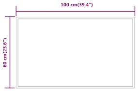 Espelho LED Haper - 60x100 cm - Design Moderno