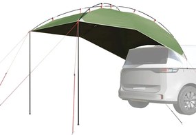 Tenda de carro impermeável verde